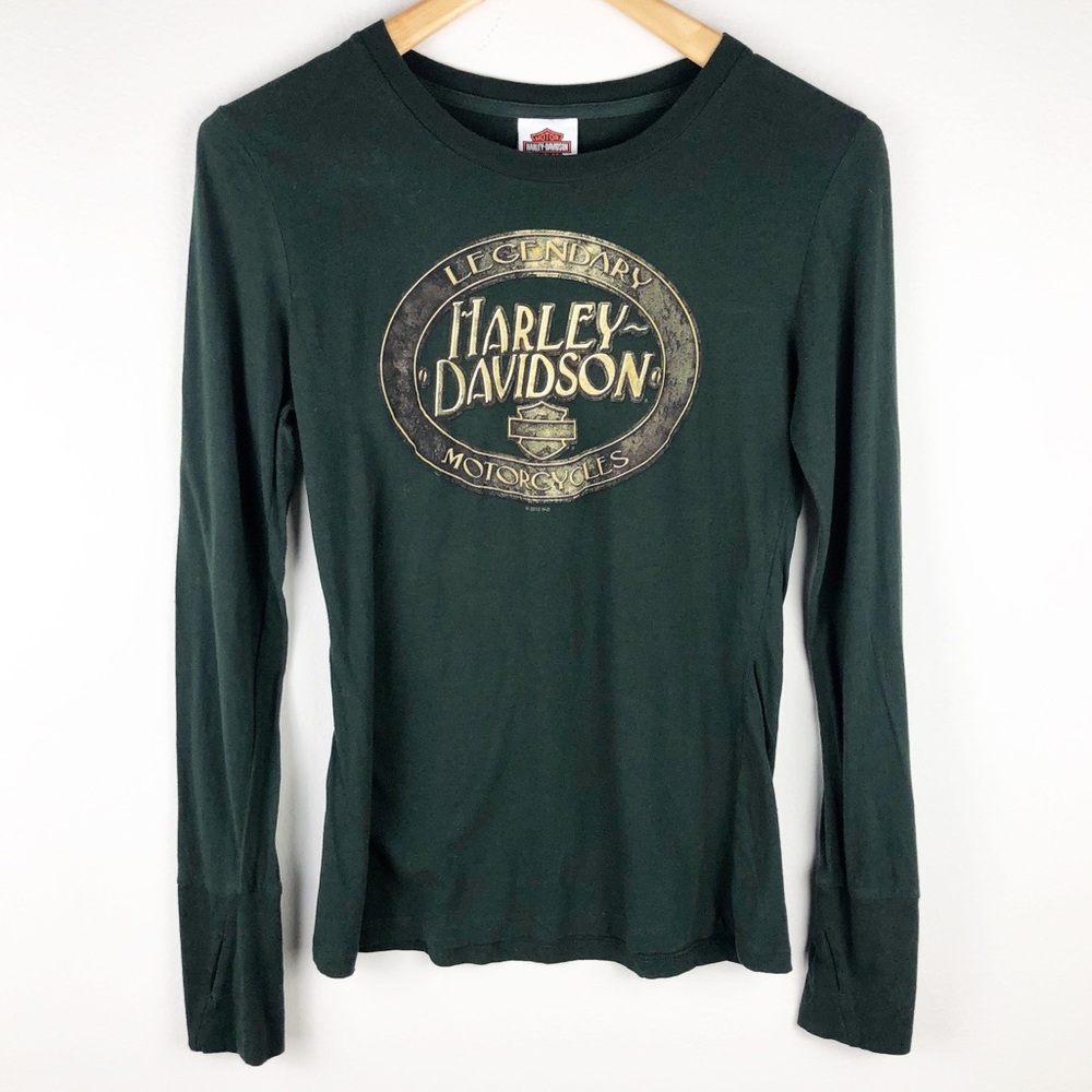 Harley Davidson Columbia Tennessee Long Sleeve Tee